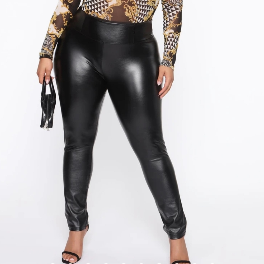 NWT Fashion Nova Liquid Leggings (price firm, sorry)